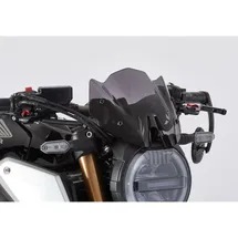 Ermax Naked-Bike-Scheibe Sport Acrylic durchsichtig Schwarz getönt für Motorrad