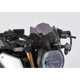 Ermax Naked-Bike-Scheibe Sport Acrylic durchsichtig Schwarz getönt für Motorrad