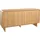 Beliani Sideboard mit 4 Türen Deloraine Hellbraun
