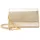 L.Credi Oliviana Clutch Polyurethan Gold