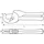 BAHCO Kunststoffrohrschneider, 63 mm