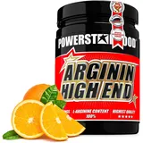 Powerstar Food L-Arginin Juicy Orange Pulver 500 g
