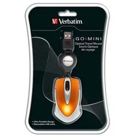 Verbatim Go Mini Optical Travel Mouse orange (49023)
