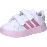 Adidas Grand Court 2.0 Shoes Kids Sneaker, Cloud White/Bliss pink/Clear pink, 27 EU