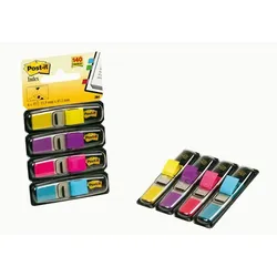 Post-it Haftstreifen Index Mini 683-4AB 35Blatt sortiert 4 St./Pack