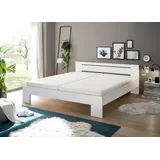 Stella Trading Futonbett CANNES Weiß - 185 x 71 x 204 cm (B/H/T)