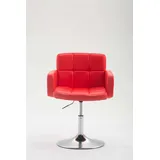CLP Lounger Los Angeles Kunstleder rot
