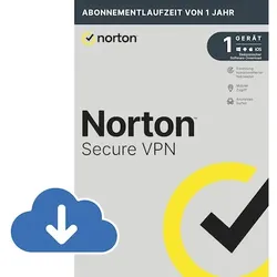 Norton LifeLock Secure VPN | 1 Gerät | Download & Produktschlüssel
