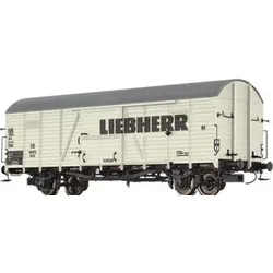 BRAWA 48737 H0 Gedeckter Güterwagen Glr 22 „Liebherr”, DB, Ep. III