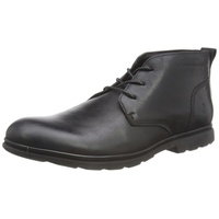 Hush Puppies Herren Tyson Chukka Boot, Schwarz , 46 EU