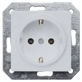 Siemens Schuko-Steckdose Aluminium-metallic 1 St.
