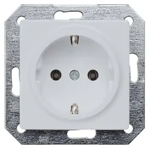 Siemens Schuko-Steckdose Aluminium-metallic 1 St.