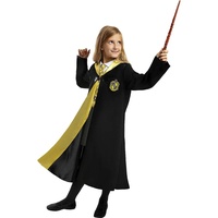 Funidelia | Harry Potter Hufflepuff Kostüm 100% OFFIZIELLE für Jungen und Mädchen Größe 10-12 Jahre Hogwarts, Zauberer, Film und Serien - Farben: Bunt, Zubehör für Kostüm