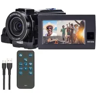 Somikon Dual-Lens-4K-UHD-Camcorder schwarz