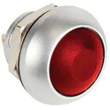 VELLEMAN MINI-DRUCKTASTER - METALL - ROTE SCHUTZKAPPE - 1P SPST Aus-(ein)