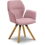 Stuhl Merlot Stoff Violett Aubergine