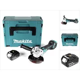 Makita DGA 511M1J inkl. 1 x 4,0 Ah + Makpac