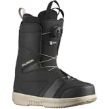 Salomon Faction Boa Snowboardschuhe - Black / Black / Rainy Day 26.5