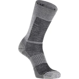 WrightSock Coolmesh II Wandersocken grau L
