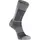 WrightSock Coolmesh II Wandersocken grau L