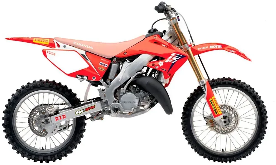 Blackbird Racing Replica Team Honda Hrc 2024 Honda Cr 125 R 02-07/cr 250 R 02-07 Aufkleber - White - One Size