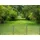 Aileenstore Doppelstabmattenzaun 40 m x 2,4 m Grau/Stahl