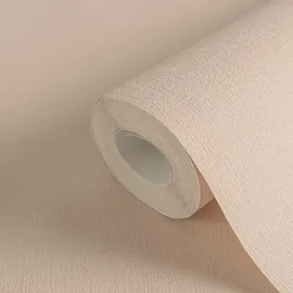 A.S. Création strukturierte Vliestapete Antigua - einfarbige Uni-Tapete in Beige - 390971