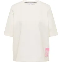 Cecil Sweatshirt mit Backprint Weiß L