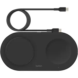 Belkin BoostCharge Pro 2in1 Qi2 (15W) schwarz