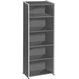 Kerkmann Artline Aktenregal 80 x 38 x 185 cm grau
