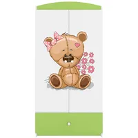 99rooms Dreams Motiv X Kleiderschrank Weiß Hellgrün