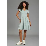 KangaROOS Jerseykleid Shirtkleid Blaugrau 44/46