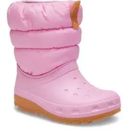 Crocs Classic Neo Puff T Stiefel Pink Tweed / Gum 22-23