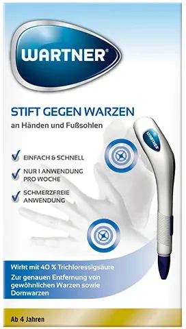 wartner stift gegen warzen