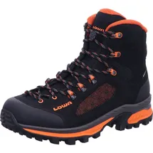 Lowa CORVARA GTX Mid Herren Trekkingstiefel, schwarz, Größe 44 1⁄2 - Gr.: 44,5