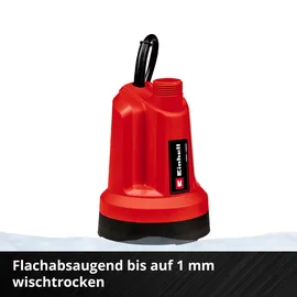 Einhell Akku-Klarwasserpumpe GE-SP 18 LL Li - Solo ohne Akku und Ladegerät