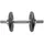 Donic Schildkröt Schildkröt Fitness Kurzhantelset Hantel-Set 10,0 kg schwarz