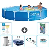 Frame Pool Rund - 366x76 Cm - 7-teilig  S204