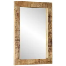 vidaXL Wandspiegel 70 x 50 cm Braun