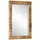 vidaXL Wandspiegel 70 x 50 cm Braun