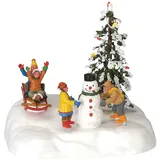 Lemax - Frolic in the Snow - Beleuchtetes Accessoire - Batteriefach - Weihnachtswelt