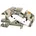 2668740000 Installationsetagenklemme Push-In-Klemme Steckanschluss Dunkelbeige 20St