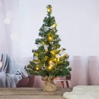 Hi Weihnachtsbaum 75 cm silber
