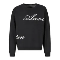 another cotton lab Strickpullover Signature Knit Sweat Black L