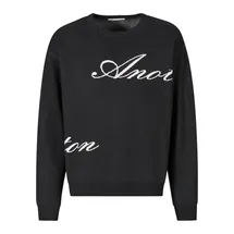 another cotton lab Strickpullover Signature Knit Sweat Black L