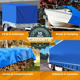 veska Profi Abdeckplane 400 x 800 cm Blau