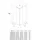 SoGood doporro Eckdusche mit Schiebetür rechts 80 x 190 cm transparent/Sicherheitsglas Rav16MS