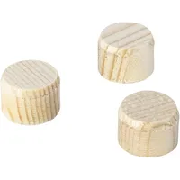 WOLFCRAFT 50 Konusplättchen Ø 15mm I Zum Schließen von