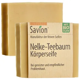 Savion Körperseife Nelke-Teebaum Seife 80 g Unisex