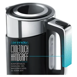 Arendo 1,7 l Schwarz/Silber